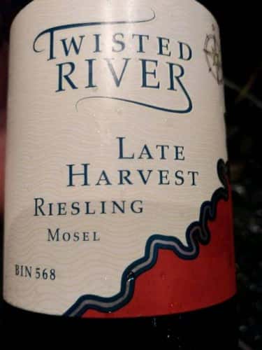 Twisted River Late Harvest Riesling