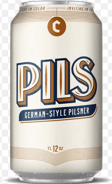 Columbus Brewing, "Pils", German Style Pilsner, 5.2%