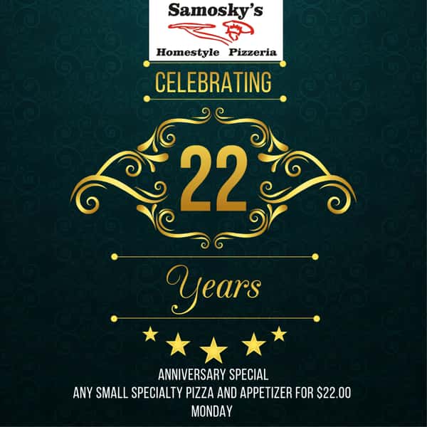 Anniversary Special Monday Night 22 Year