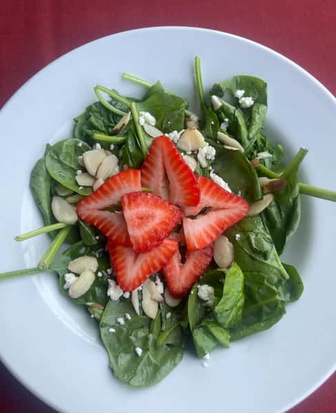 Strawberry Spinach Salad