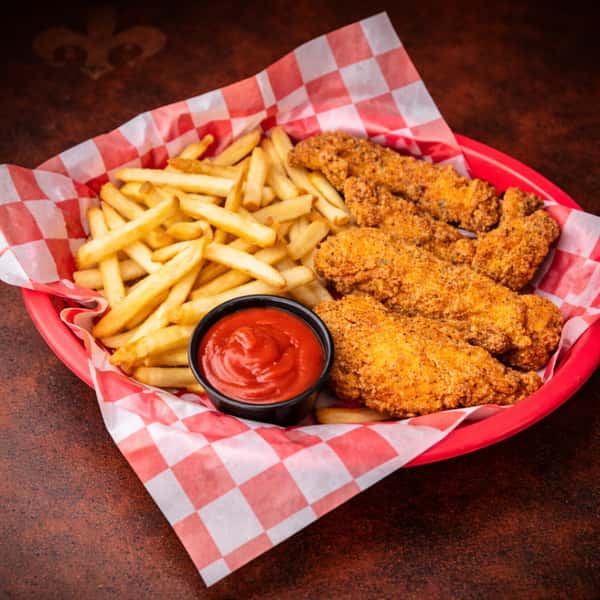 CHICKEN TENDER BASKET (4)