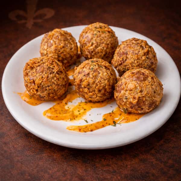 FULL PAN BOUDIN BALLS