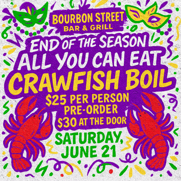 All You Can Eat Crawfish Ticket