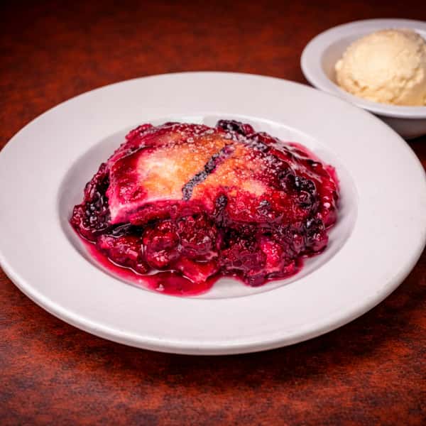 1/2 PAN BLACKBERRY COBBLER