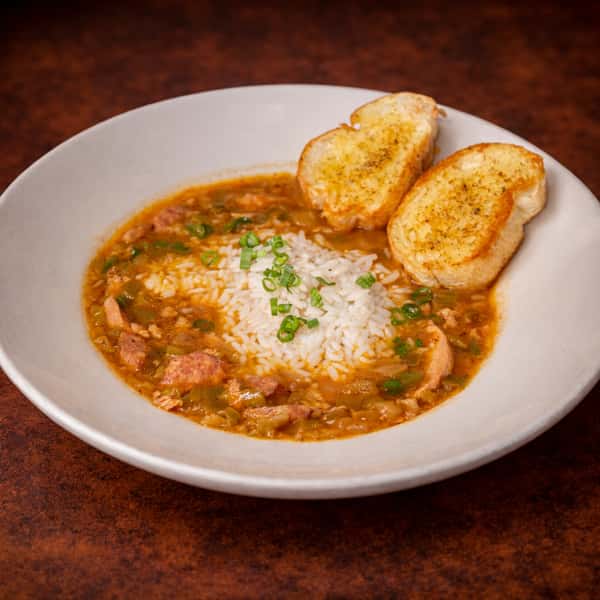 1/2 PAN CHICKEN & SAUSAGE GUMBO