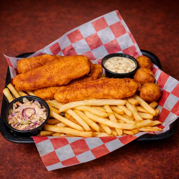 BEER BATTERED COD