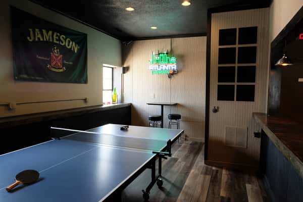 Ping Pong Table upstairs