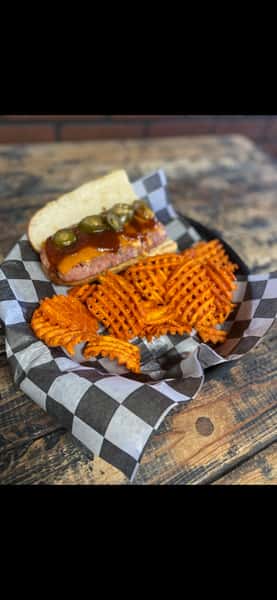 Jalapeno Cheese Sausage Hoagie