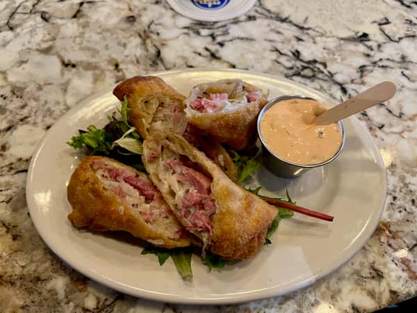 Reuben Eggrolls