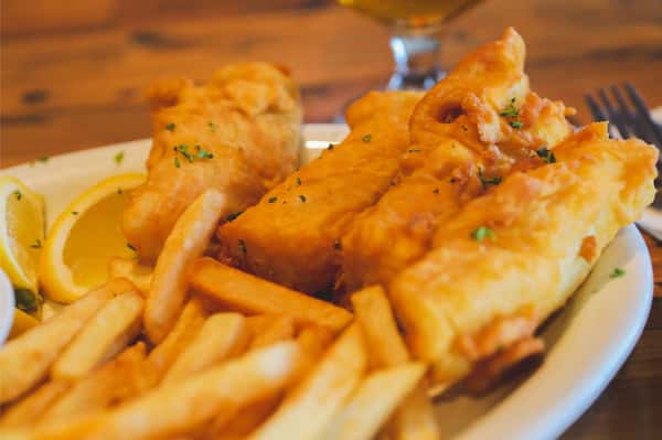 Beer Battered Fish & Chips