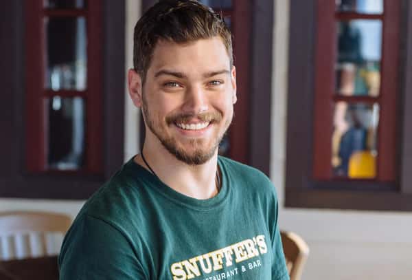smiling staff member