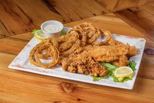 Zip's Catch Fried Seafood Platter