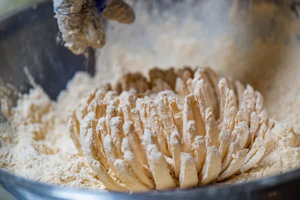 Breaded onion