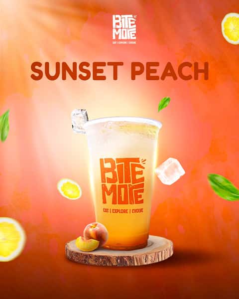 Sunset Peach Lemonade