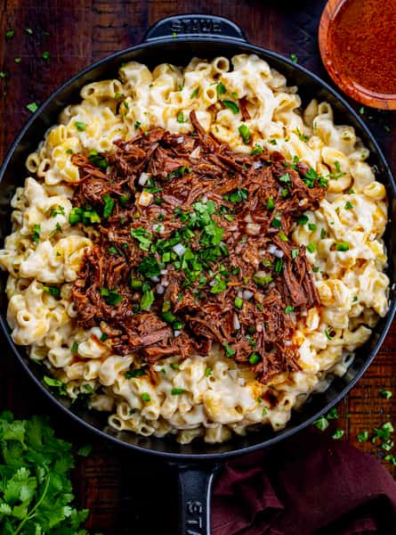 Birria Mac & Cheese