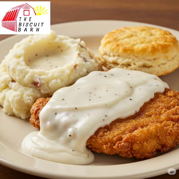 Texas-Style Country Fried Steak and Mashed Potatoes