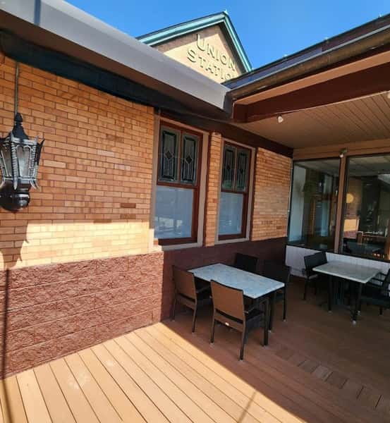 outdoor deck