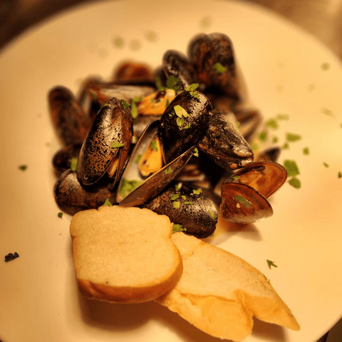 Sauté Mussels