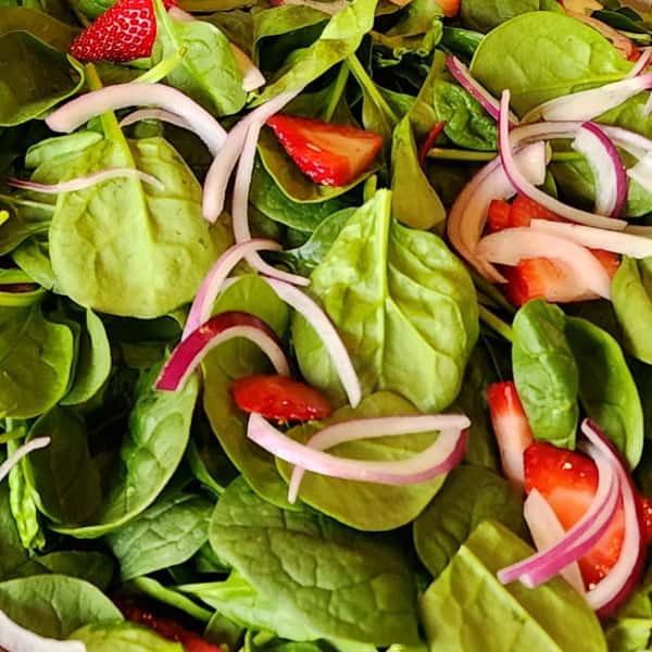 Strawberry Spinach Salad