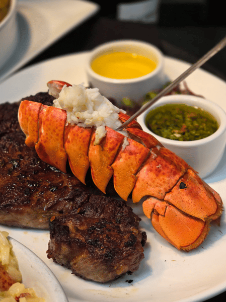 Lobster Tail Brushed with Butter