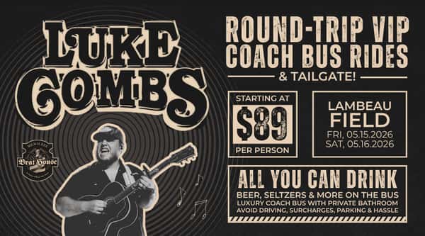 Luke Combs Coach Bus Rides