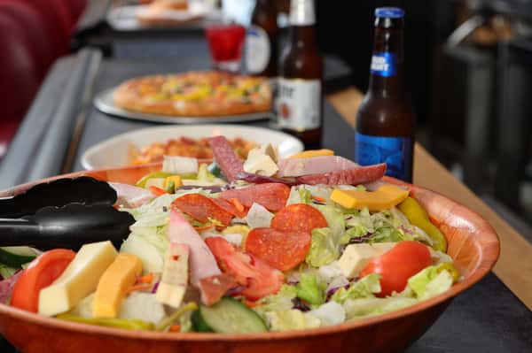 food on bar