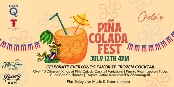 Piña Colada Fest 2025 - Chelas Miami - Bar & Grill in FL