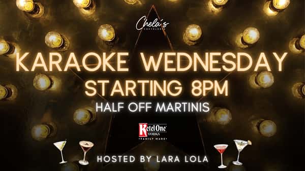 Karaoke Night at Chela's