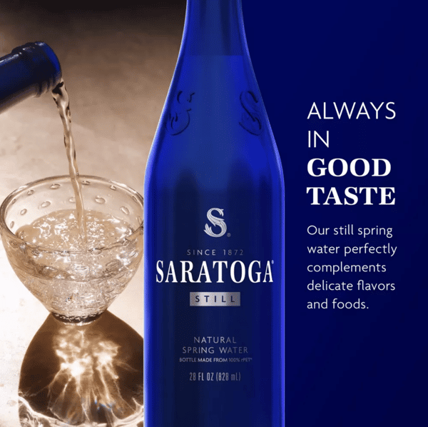 Saratoga Springs Still Water [28oz]