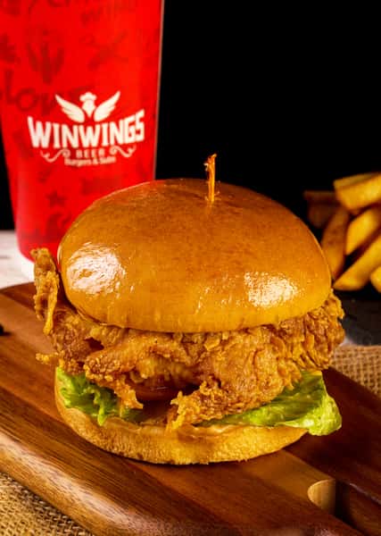 Crunchy burger