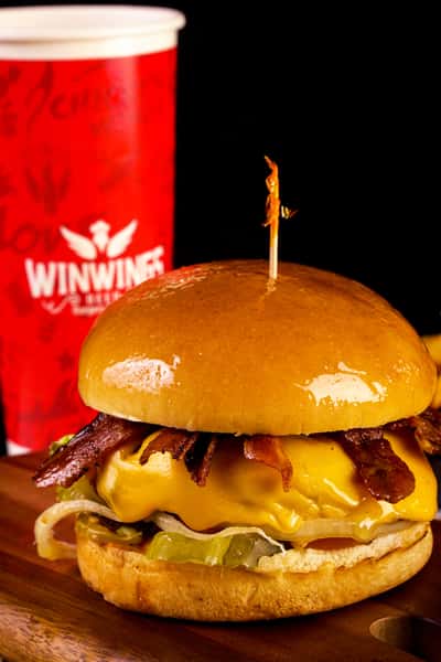 Cheesy burger