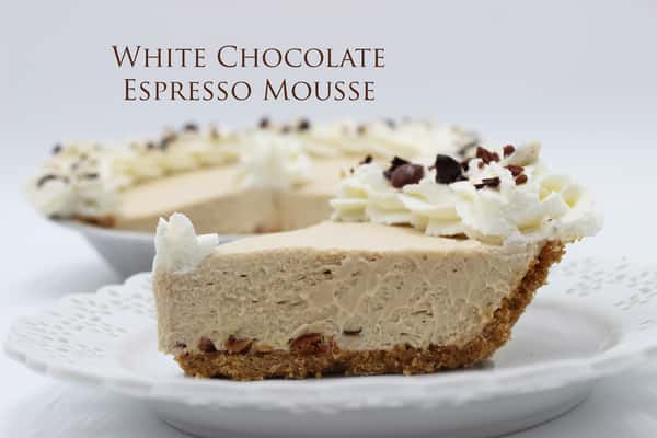 White Chocolate Espresso Mousse