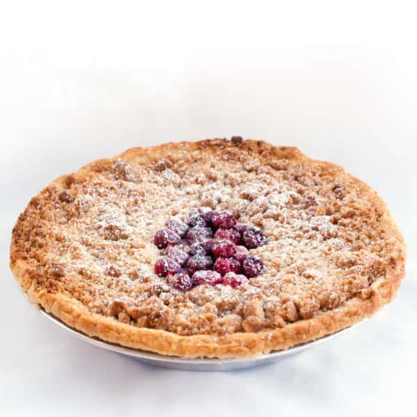 Cranberry Apple Crumb Pie