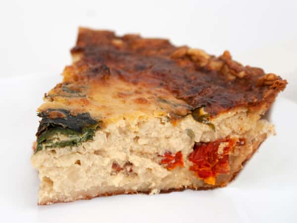 Take and Bake Mediterranean Quiche