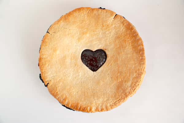 Wild Blueberry Pie