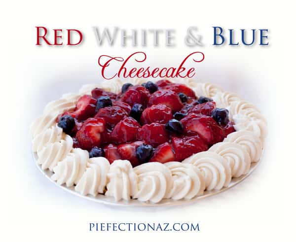 Red White and Blue Cheesecake