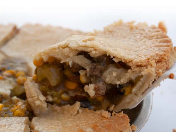 Take and Bake Green Chile Beef Pot Pie