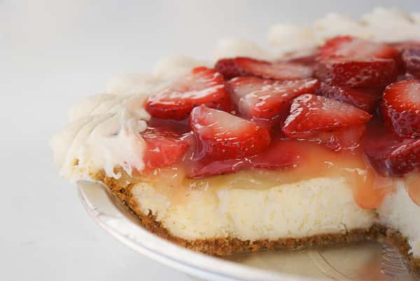 Strawberry Lemonade Cheesecake