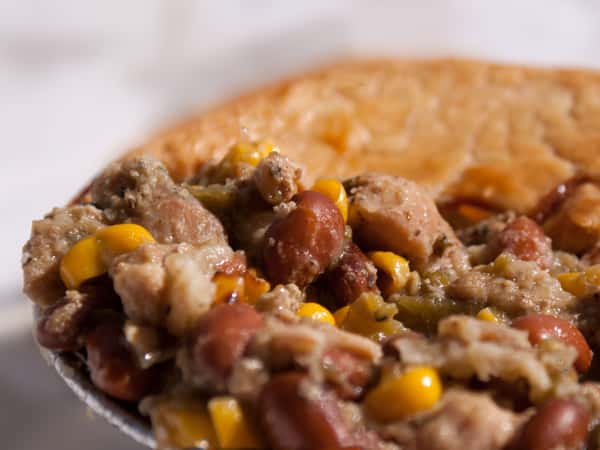 Take and Bake Family Size Green Chile Pork Pot Pie