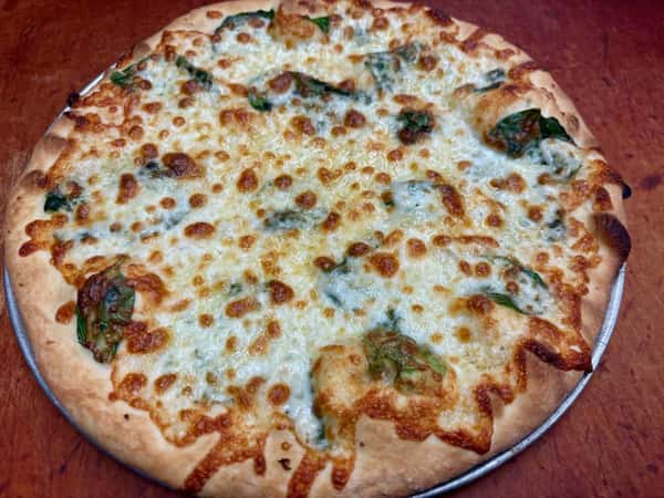 Spinach and Garlic | Large 14" - 12 Slices