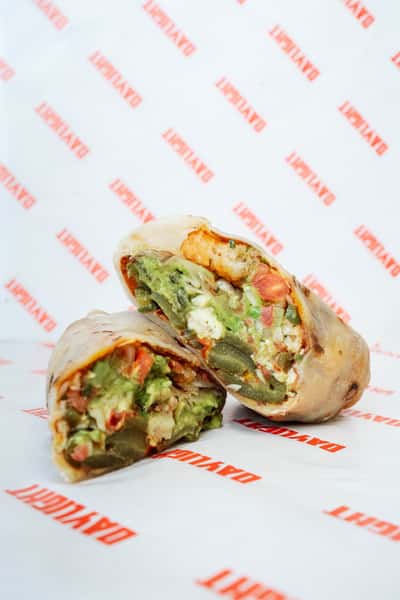 Stuffed Poblano Breakfast Burrito