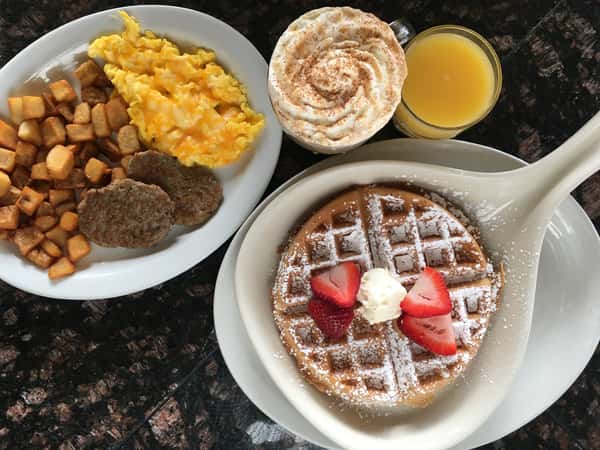 Belgian Waffle Combo