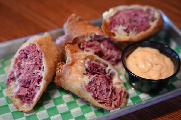 Homemade Corned Beef Egg Rolls