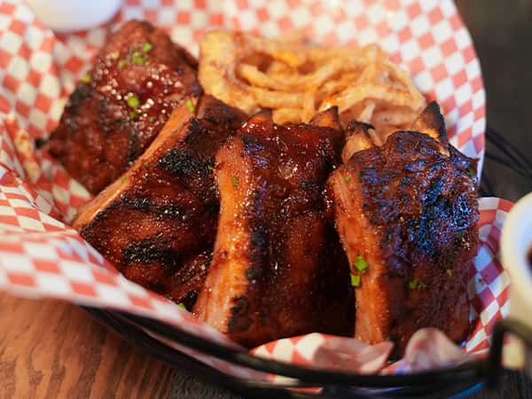 Guinness BBQ Rib Basket