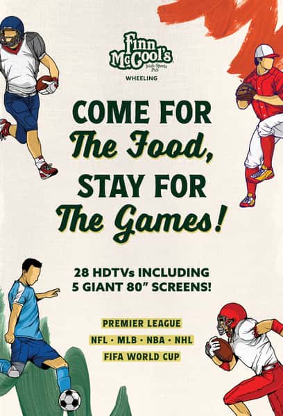 Sports at Finn's in Wheeling