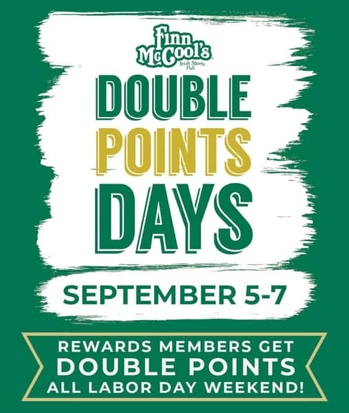 double points weekend