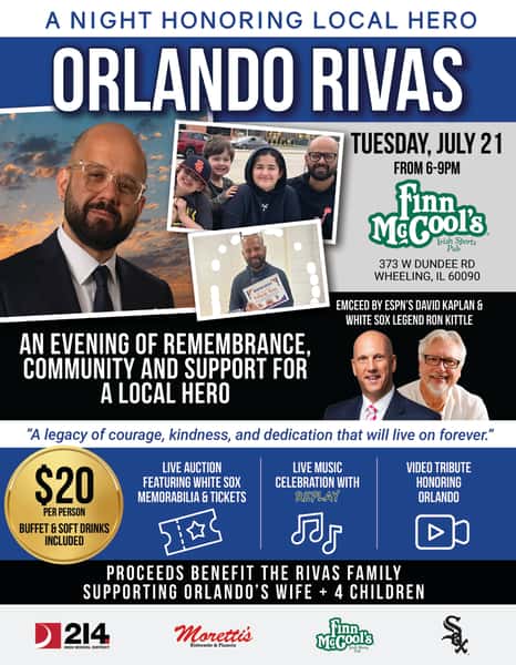 Rivas Family Fundraiser at Finns in Wheeling