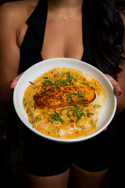Salmon & Grits