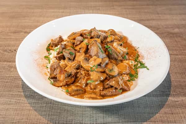 Beef Stroganoff
