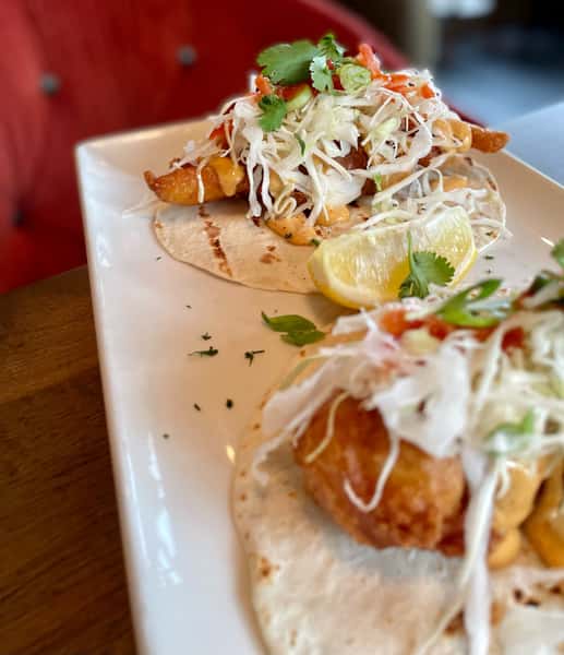 Harp Battered Fish Tacos